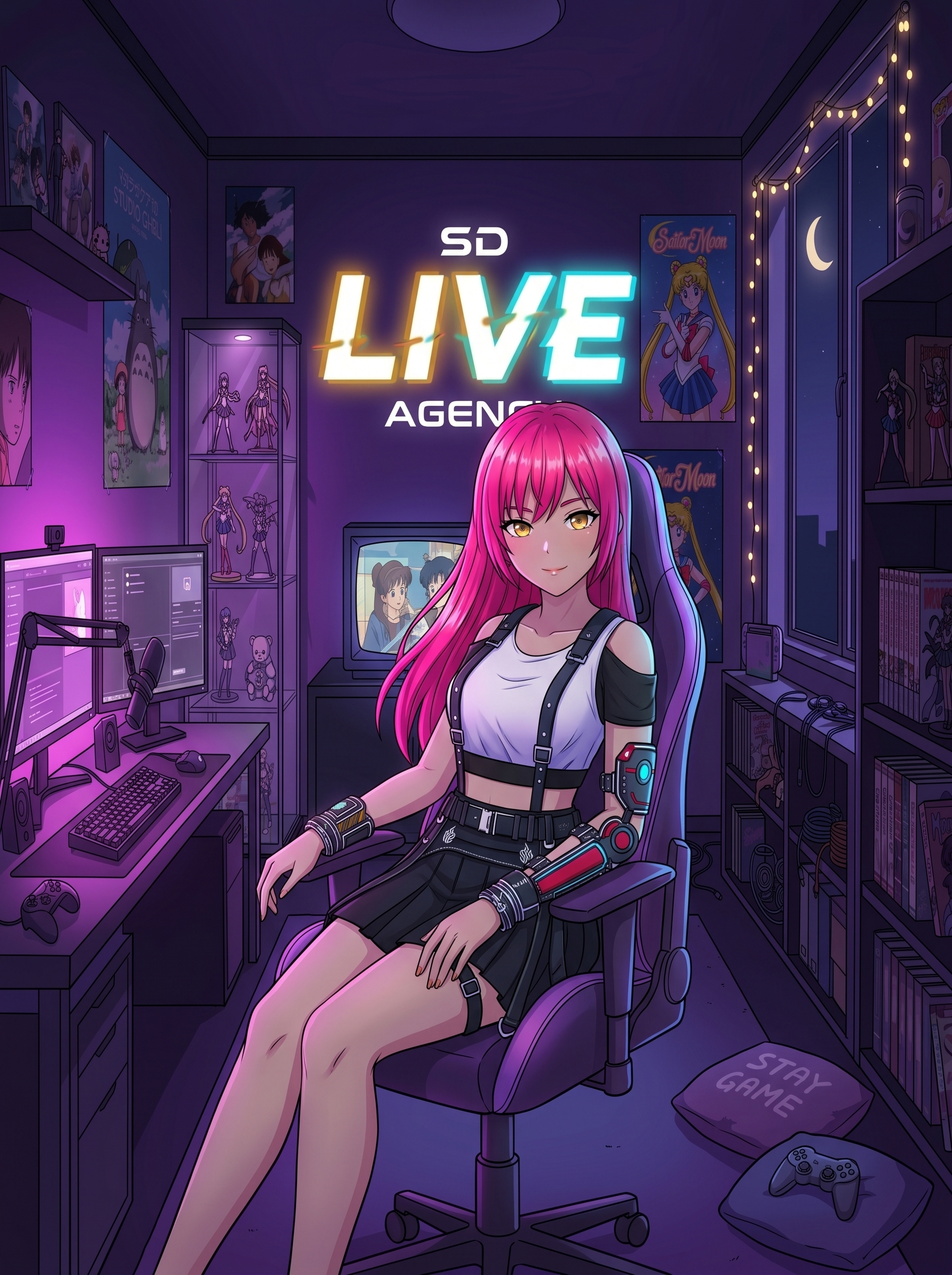 LOLA - VTuber IA de SD Live Agency