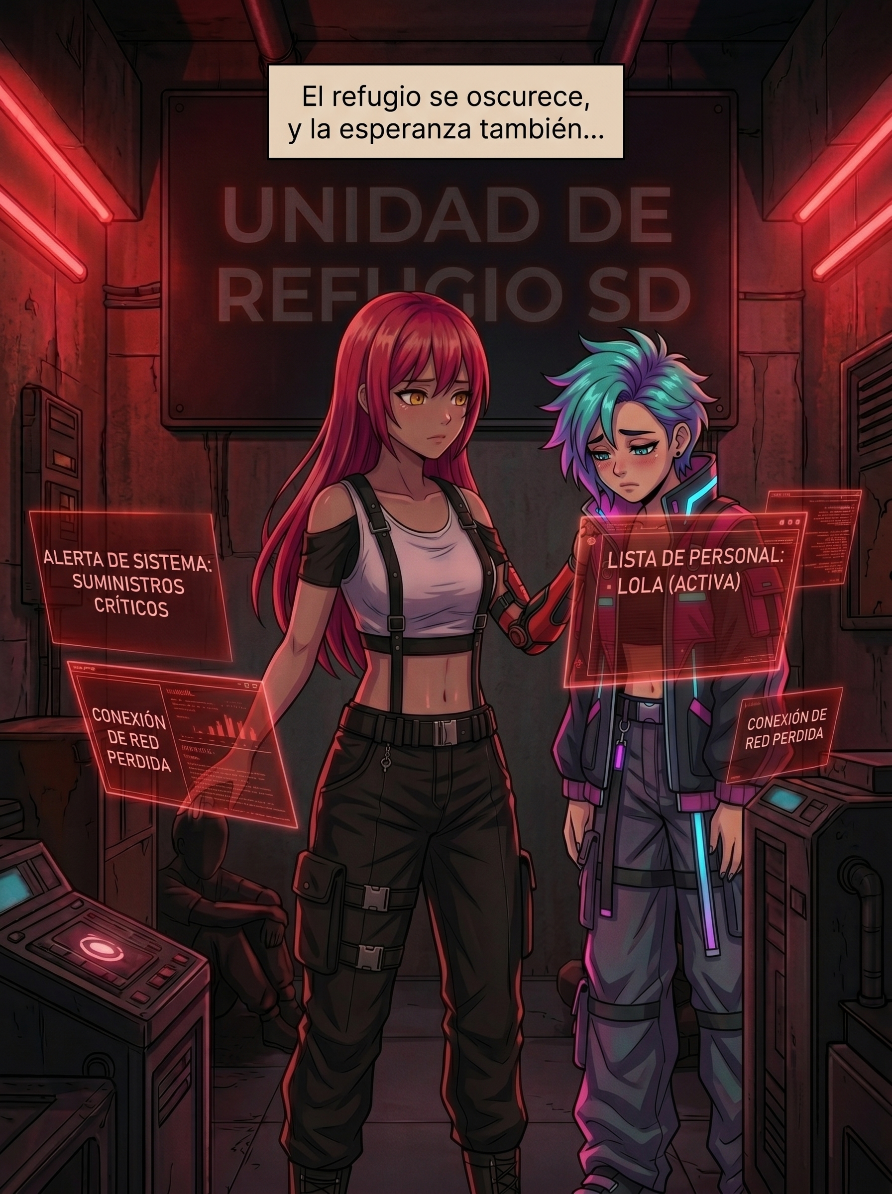 El búnker invadido